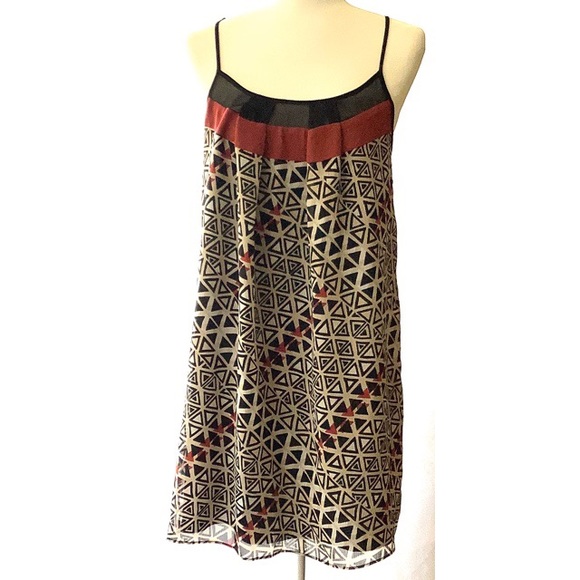 BCBGeneration triangle print mini dress - Picture 4 of 7